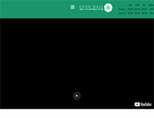Tablet Screenshot of cannhall.org